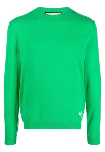 Gucci round-neck knit jumper - Verde