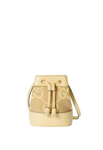 Gucci Borsa a secchiello Ophidia GG - Giallo