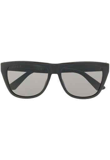 Gucci Eyewear Occhiali da sole con montatura stile pilota - Nero