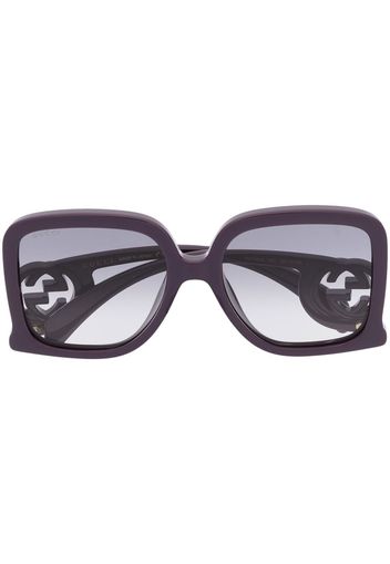 Gucci Eyewear Occhiali da sole con logo - Viola