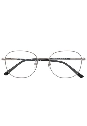 Gucci Eyewear Occhiali tondi - Argento