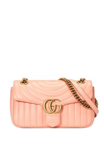 Gucci GG Marmont matelassé shoulder bag - Rosa