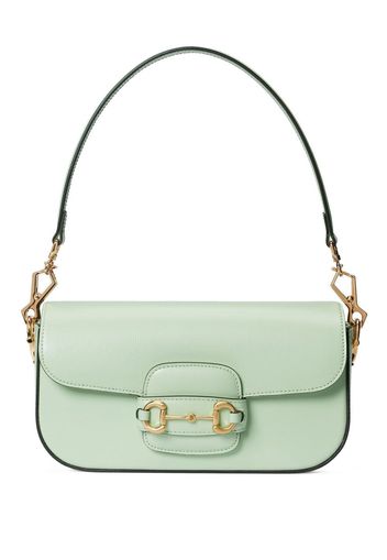 Gucci Borsa a spalla Horsebit 1955 - Verde