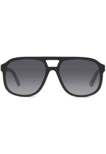 Gucci Eyewear aviator-frame sunglasses - Nero