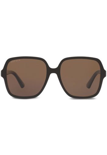 Gucci Eyewear square-frame sunglasses - Nero