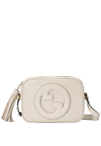 Gucci Small GG Marmont leather shoulder bag - Bianco