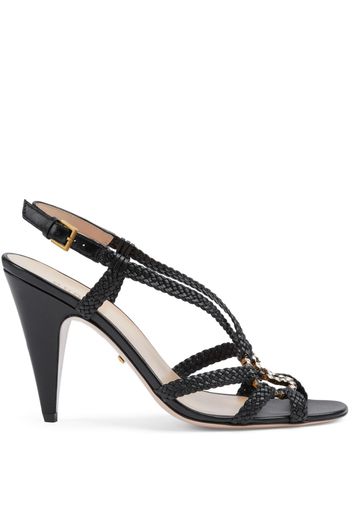 Gucci Interlocking G 120mm sandals - Nero