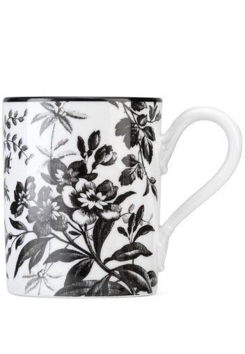 Gucci Herbarium glazed mug - Nero