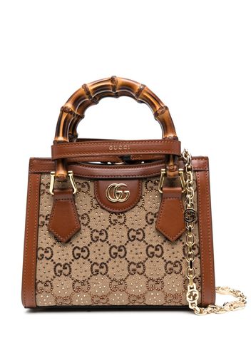 Gucci Borsa tote Diana mini - Marrone