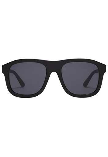 Gucci Eyewear Occhiali da sole squadrati - Nero