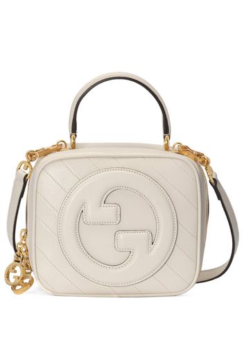 Gucci Blondie logo-patch tote bag - Bianco