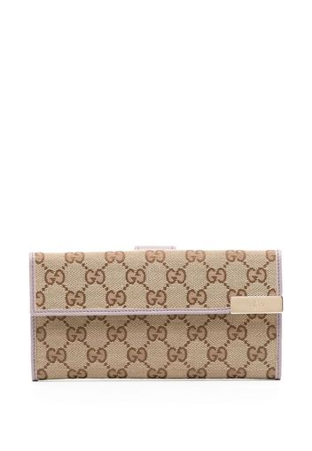 Gucci Portafoglio GG Supreme - Marrone