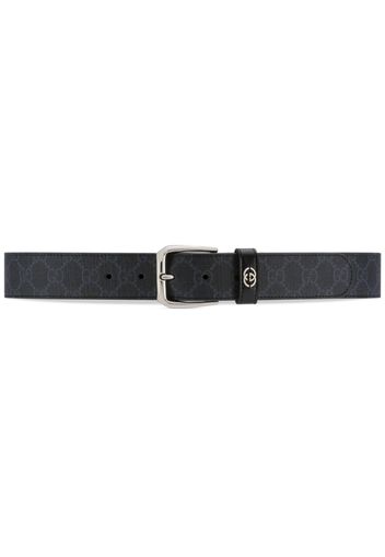 Gucci leather adjustable belt - Nero