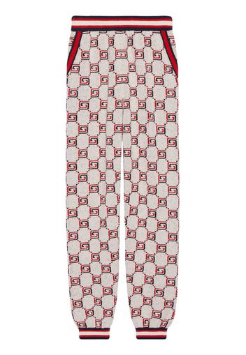 Gucci Pantaloni con stampa GG - 9182 WHITE