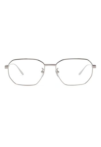 Gucci Eyewear geometric-frame glasses - Argento