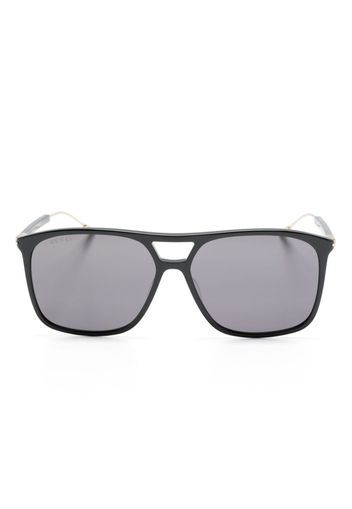 Gucci Eyewear tinted square-frame sunglasses - Nero