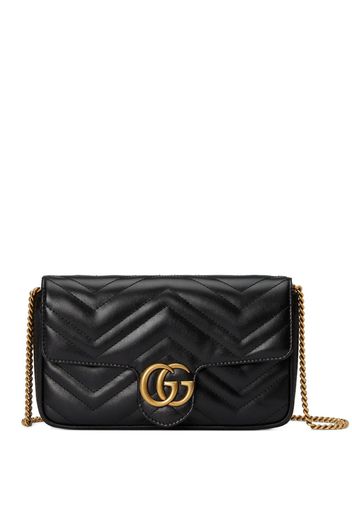 Gucci Borsa a tracolla GG Marmont mini - Nero