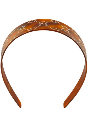 Gucci nettare GG crystal-embellished hairband - 8518 Undefined