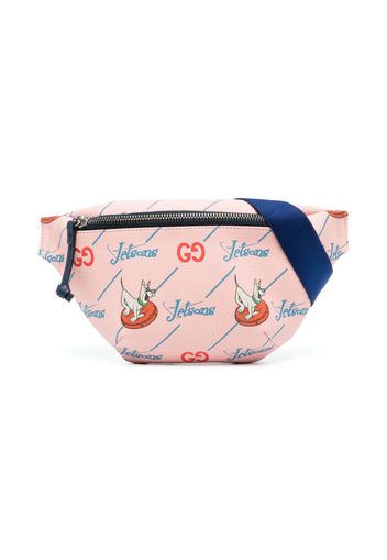 Gucci Kids The Jetsons leather belt bag - Rosa