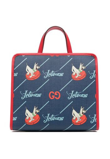 Gucci Kids x Jetsons logo-print handbag - Blu