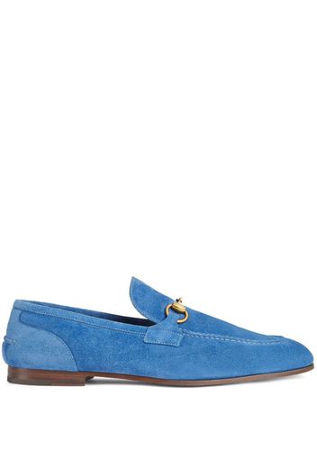 Gucci Jordaan suede loafers - Blu