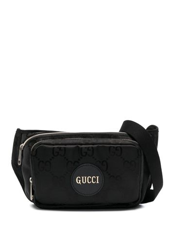 Gucci Double G logo-patch belt bag - Nero
