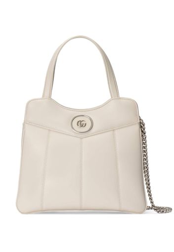 Gucci small GG leather tote bag - Bianco