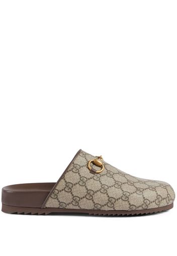 Gucci Slippers con morsetto GG Supreme - Toni neutri