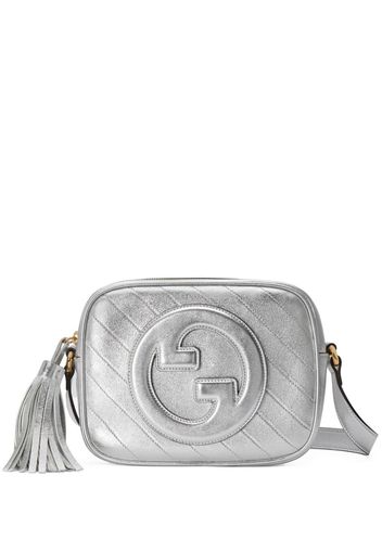 Gucci Borsa a spalla Blondie in pelle - Argento