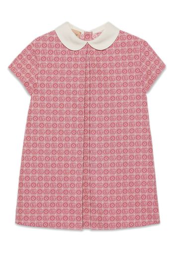 Gucci Kids Double G jacquard dress - Rosa