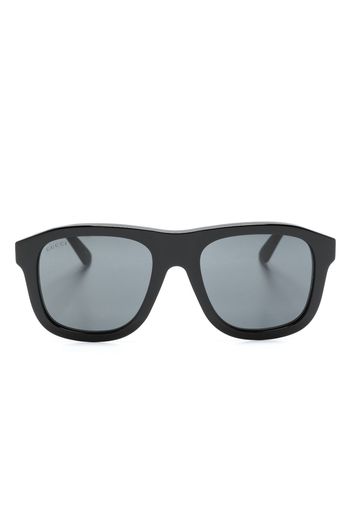 Gucci Eyewear Occhiali da sole squadrati - Nero