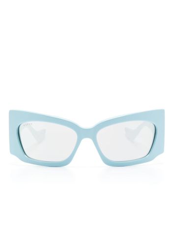 Gucci Eyewear square-frame sunglasses - Blu