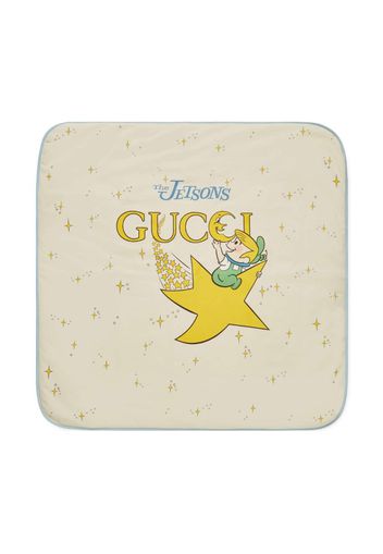 Gucci Kids x The Jetsons cotton blanket - Toni neutri