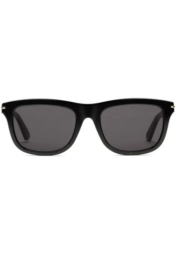 Gucci Eyewear Occhiali da sole squadrati - Nero