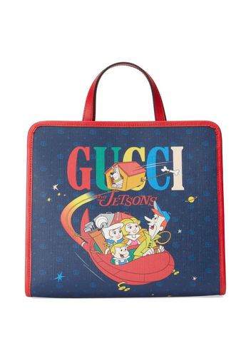 Gucci Kids Borsa con stampa x The Jetsons - Blu