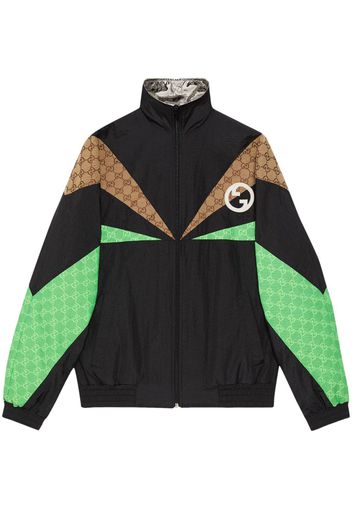 Gucci colour-block bomber jacket - Nero