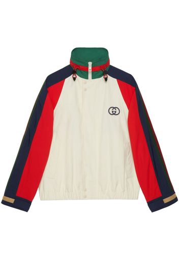 Gucci Bomber con logo GG - Bianco