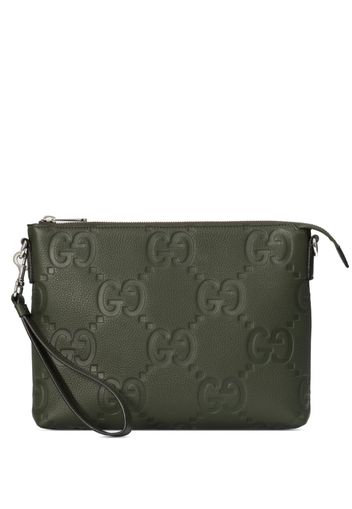 Gucci Borsa messenger Jumbo GG - Verde