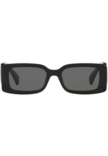 Gucci Eyewear Occhiali da sole GG squadrati - Nero