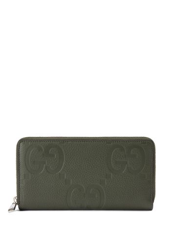 Gucci Portafoglio Jumbo GG in pelle - Verde