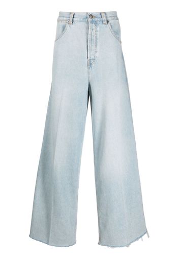 Gucci Jeans a gamba ampia - Blu