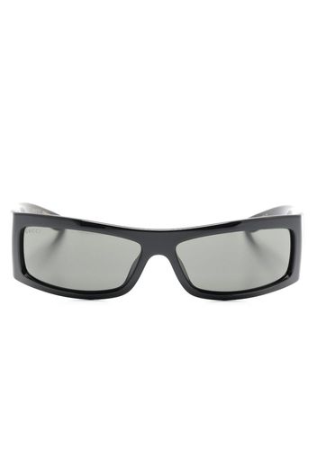 Gucci Eyewear Occhiali da sole squadrati - Nero