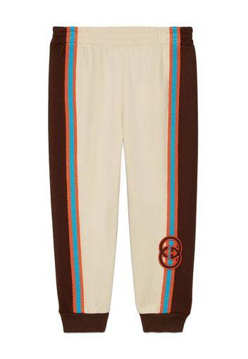 Gucci Kids Pantaloni sportivi GG - Toni neutri