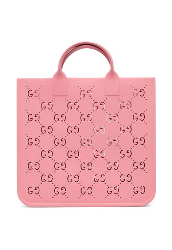 Gucci Kids cut-out GG-motif tote bag - Rosa