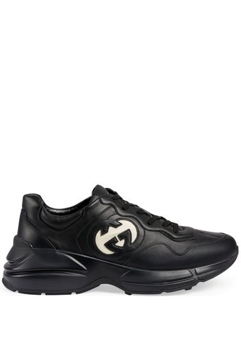 Gucci Rython leather sneakers - Nero