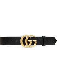 Giuseppe Zanotti square logo buckle belt - Nero GG