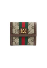 Ophidia GG french flap wallet