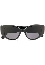 matelassé-effect cat-eye frame sunglasses