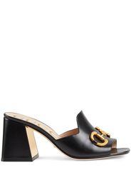 Gucci Horsebit mule sandals - Nero