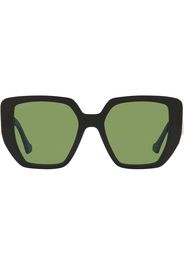 Gucci Eyewear Occhiali da sole oversize GG - Verde